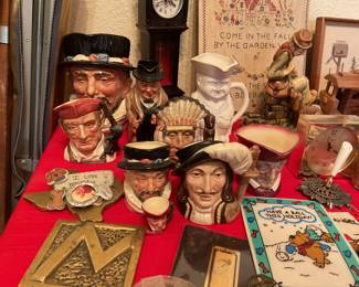 Royal Doulton character jugs