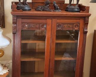 Display cabinet bookcase-36x13x57