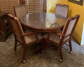 Round table-46x30 & 4 chairs-23x38