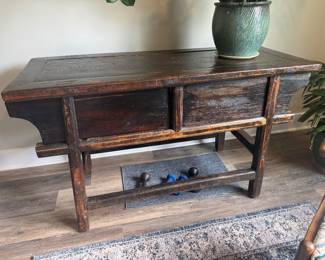 #4 - $400 -Chinese table 60Wx32Hx23D
