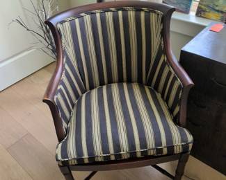 #51 - $150 Each - two available chairs stripes .