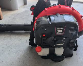 Echo PB-770T backpack blower . 63.3 2 stroke gas engine. 756 CFM speed 234 MPH