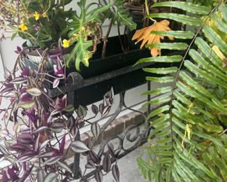 #14 - $60 Planter iron legs (front porch)