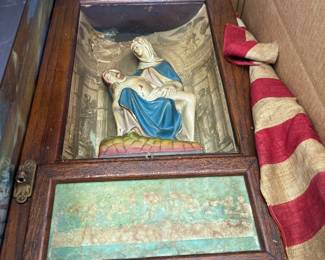 #11 - $140 - Death of Christ in shadow in box