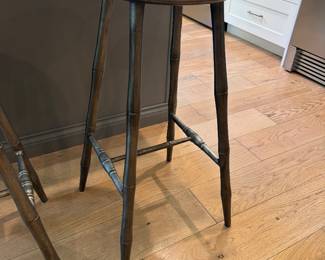 $200 EACH - 3 Iron barstools 30"Hx16"W to the widest (designed by Martha Stewart for the special collection)
