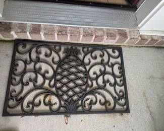 2 of those iron door mats