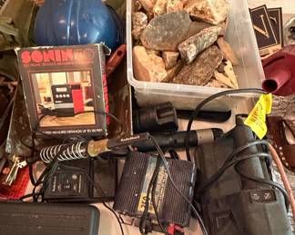 Sonin 50 Electronic Distance Measuring Instrument & RadioShack Power Inverter