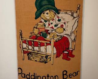 Paddington Bear "Marmalade" Fabric Wall Hanging