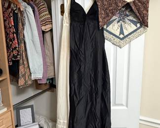 Black Satin Slip Dress