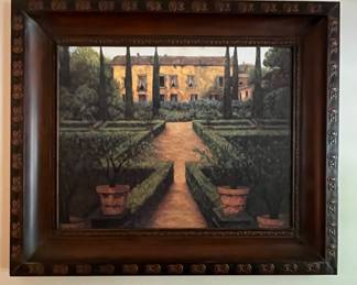 Garden Manor by Montserrat Masdeu Art Print