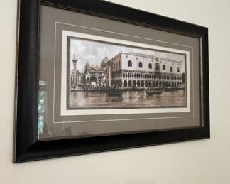 Venetian Palace Print by David Young Cameron