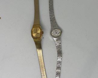 Lot of Two Ladies' Quartz Wristwatches (Lorus and Seiko)