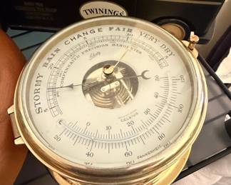 Schatz "Compensated Precision Barometer" with Thermometer