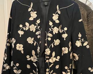 Silk Land Embroidered Silk Jacket