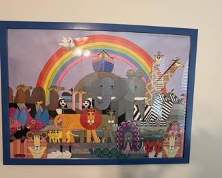 Noah's Ark Paper Chase Print by C.R. Gibson