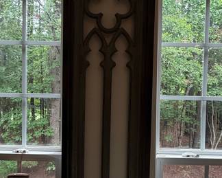 Gothic Revival Oak Tracery Panel