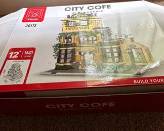 XMORK City Cafe Block Module Building Set 20113