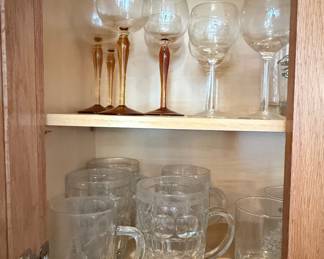 Assorted Glassware Set