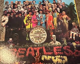 The Beatles Sgt. Pepper's Lonely Hearts Club Band Vinyl Record (Stereo)
