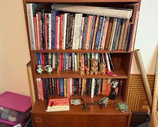 Mid-Century Danish Teak Bookcase with Cabinet by Poul Hundevad