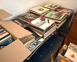Collection of Vinyl Records