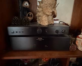 Rotel RC-990BX Preamp and RB-990BX Power Amplifier