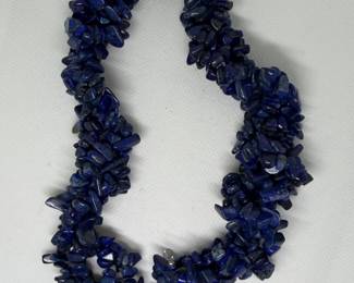 Lapis Lazuli Chip Necklace