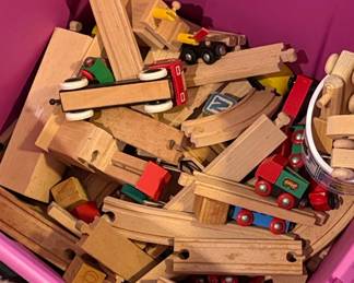 BRIO and Thomas & Friends Wooden Train Set Collection