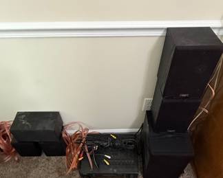 JBL 5.1 Home Theater Speaker System with Receiver