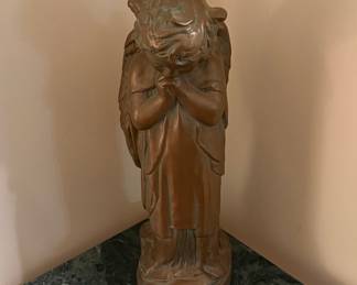 Bronze Angel Sculpture