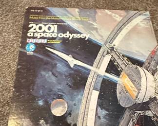 2001: A Space Odyssey Original Motion Picture Soundtrack Vinyl Record (MGM Records, SIE-13 ST X)