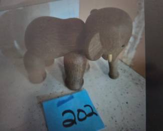  Kay Bojesen Poseable Wooden Elephant 