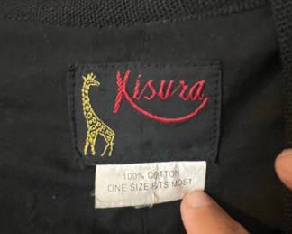 Kisura Kimono-style Jacket with African Mud Cloth Print
