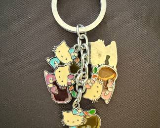 Hello Kitty and Friends Multi-Charm Keychain