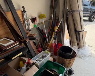 Assorted Picture Frames and Home Decor Items