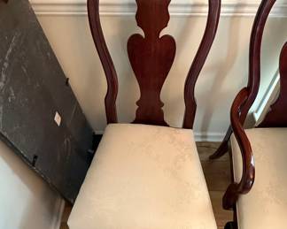 Queen Anne Mahogany Dining Chairs