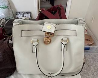 Michael Kors Hamilton Large Saffiano Leather Satchel