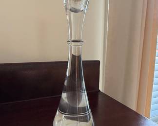 Nuutajärvi Aurora Crystal Candlestick Holder