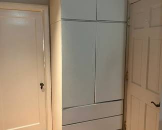 MB wardrobe white