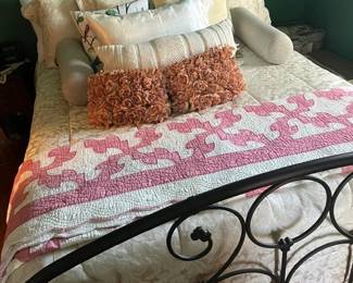 MB queen metal bed