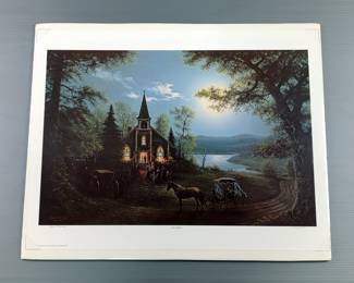 Jesse Barnes "Love Is Forever" Signed And Numbered Print, 2652/2800, Includes Print Envelope And Board, 21.75" x 26.5"