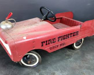 Fire Fighter Pedal Car, Unit No. 808