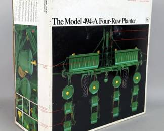 Precision Classics John Deere The Model 494-A Four-Row Planter #5838 Sealed In Original Box, 1:16 Scale Die-Cast Metal