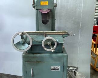 Harig Manual Surface Grinder Super 612 With Cabinet Base 