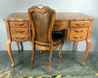 Sewing Cabinet, And Chaircraft Chair, Sewing Machine Not Included, Cabinet Approx 31” x 41” x 23” 