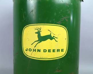 John Deere Metal Planter Hoppers Qty 2