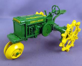 Ertl Diecast 1:16 Scale John Deere 65th Anniversary General Purpose Wide-Thread Tractor Special Edition Two-Cylinder Expo IV #5706TA, With Original Box