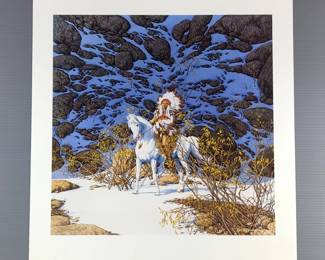 Bev Doolittle "Eagle Heart" Signed And Numbered Print, 20095/48000, With Documentation, 19.5" x 19"