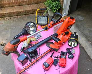 Black and decker tools all in working order