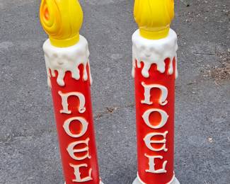 1950's candle decorations